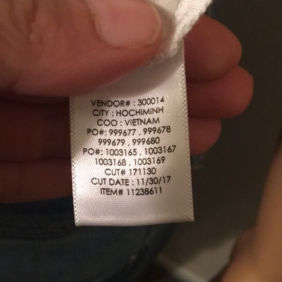 Midnight Hour Glitter Sugar Skull White Tanktop - Picture 7 of 7